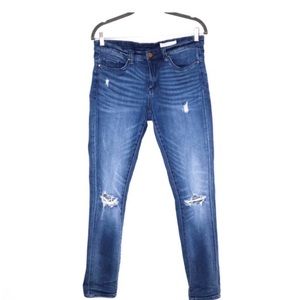 BLANK NYC Classique Skinny Distressed Jeans 29